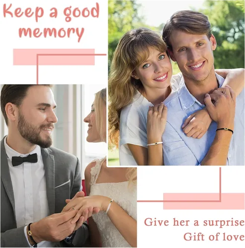 Vista 6 de Pulseras personalizadas con imagen en el interior, pulseras de proyección con fotos, pulsera con imagen, regalos conmemorativos personalizados