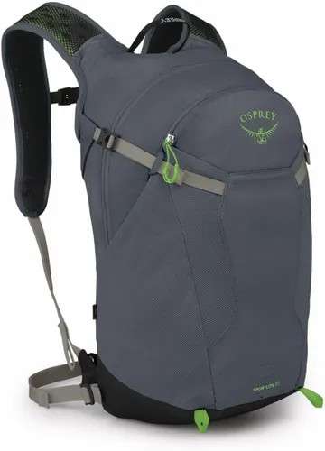 Vista 21 de Osprey Sportlite 15L Mochila ligera para senderismo de 15L para hombres y mujeres, Rosa Alcalina/Hotspot