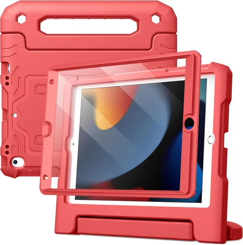 Vista 9 de JETech Funda para iPad de 10.2 pulgadas (9ª/8ª/7ª generación, 2021/2020/2019) con protector de pantalla integrado, a prueba de golpes, funda Negro