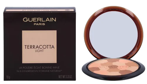Vista 7 de Guerlain Terracotta Light The Healthy Glow Powder 04 Deep Golden para mujeres, 0.3 onzas