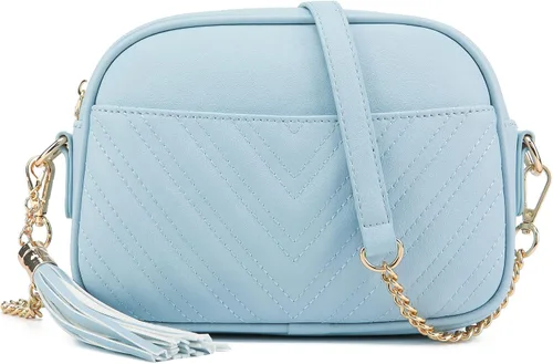Vista 13 de lola mae Bolso bandolera acolchado, bolso de hombro de diseño moderno Shoulder Purse