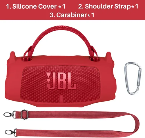 Vista 8 de Funda de silicona + funda rígida para altavoz portátil JBL Charge 6