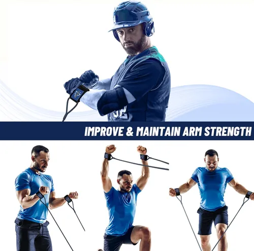 Vista 5 de Baseball Band Resistance Band for Pitchers, Arm Trainer for Throwing Training