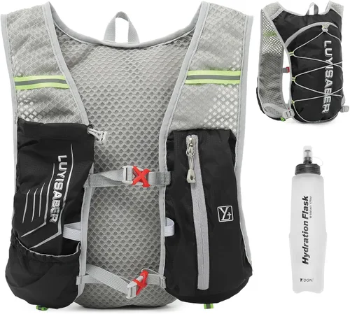 Vista 11 de TRIWONDER Mochila de hidratación para correr, chaleco de agua ligero para hombres y mujeres, paquete de agua de hidratación para ciclismo, correr