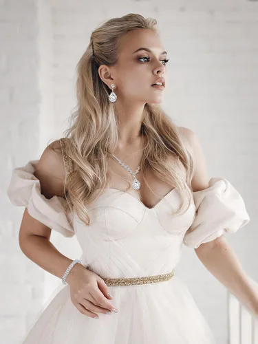 Vista 3 de Long tiantian Juego de joyas nupciales para boda, baile de graduación, collar de estrangulador de cristal brillante para novia, dama de honor, juego