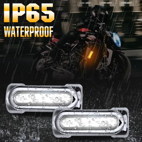 Vista 7 de Luces de barra de carretera de la motocicleta OPL5, luces de conducción switchback, luces de barra de choque, luces de conducción de motocicleta