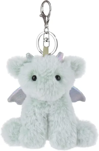 Vista 7 de Apricot Lamb Cute Toys - Llavero suave de peluche de dinosaurio dragón para niños, bolso, mochila, bolso (5 pulgadas)