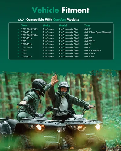 Vista 4 de SCITOO 705400953,705401105 Eje CV delantero izquierdo para 2011-2016 para Can-Am Commander 1000 2011 2014-2015 para Can-Am Commander 800 2011-2013