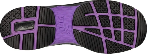 Vista 2 de PUMA Zapatos de seguridad para mujer con protección de movimiento Stepper Mid EH, puntera compuesta antideslizante
