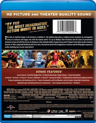 Vista 2 de Hellboy II The Golden Army Blu-ray