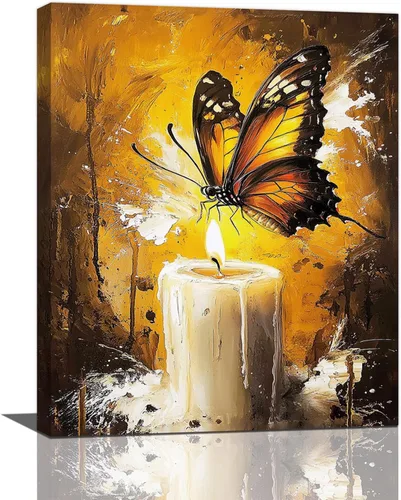 Vista 43 de Kylora Banksy - Arte de pared, imágenes de abeja, pintura de graffiti, impresiones en lienzo de amor, obras de arte enmarcadas para baño