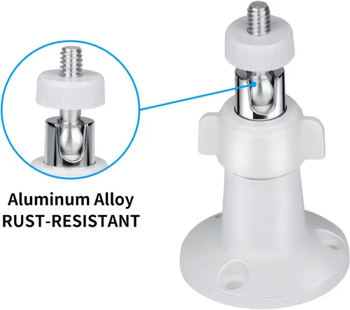 Vista 3 de Soporte de pared para todas las cámaras Arlo, Arlo Ultra, Arlo Essential, eufyCam E/2C, Ultra/Ultra 2 y otras, batería de cámara con cabezal