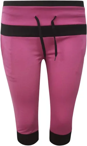 Vista 24 de Pantalones capri para mujer, estilo casual, de verano, elásticos, de cintura alta, pantalones de yoga, ajuste atlético, pantalones deportivos