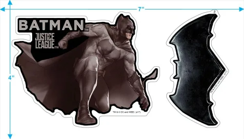 Vista 4 de Popfunk Camiseta clásica con el logotipo de Batman de la Liga de la Justicia