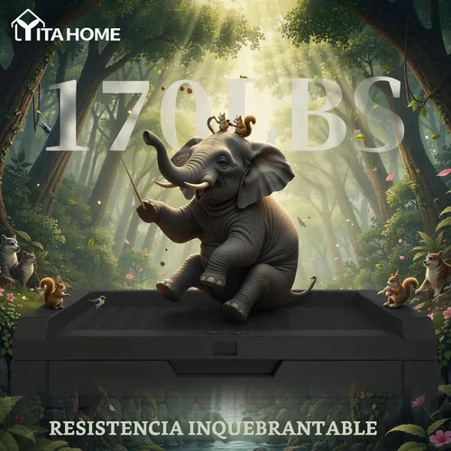 Vista 5 de [Usado] YITAHOME Caja de cubierta para exteriores de 35 galones, caja de almacenamiento impermeable con cerradura, contenedor de almacenamiento