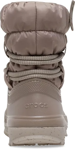 Vista 5 de Crocs Botas cortas clásicas Neo Puff para mujer, Diseño de hongo
