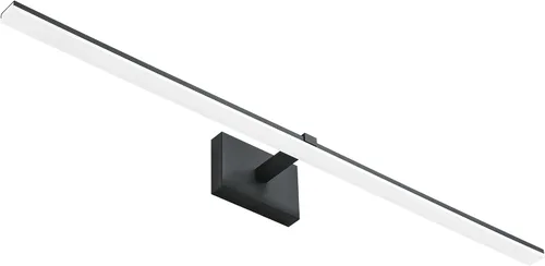 Vista 19 de Luz de tocador de baño negra de 32 pulgadas, LED moderna, 3CCT, regulable, 24 W, luminarias de baño sobre espejo 3000 K/4500 K/6000 K, 3