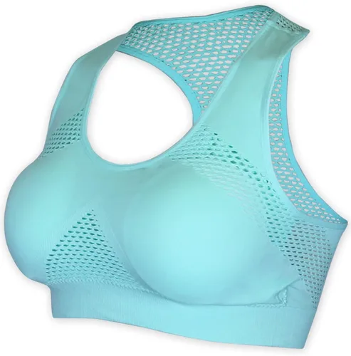 Vista 2 de BASICO Bralette acolchado para mujer, brasier deportivo de yoga