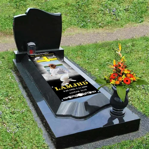 Vista 6 de Manta personalizada con foto conmemorativa con tumba, manta de cielo en memoria amorosa, manta para tumba de pérdida de familia/tumba, manta