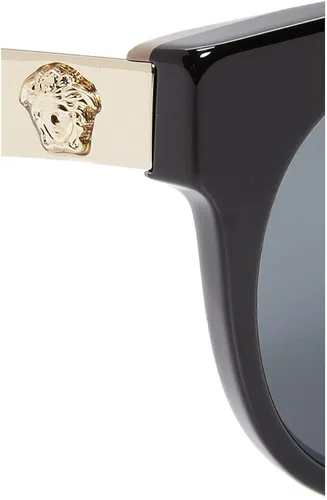 Vista 4 de Versace Gafas de sol para mujer, color negrogris, talla única
