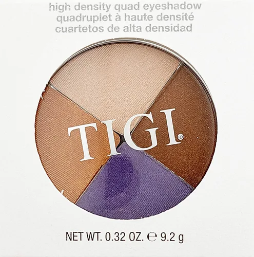 Vista 2 de TIGI Cosmetics - Sombra de ojos cuádruple de alta densidad, Posh, 0.32 onzas