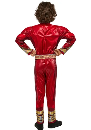 Vista 3 de Disfraz de Shazam de Shazam! Fury of the Gods para Niños Multicolor
