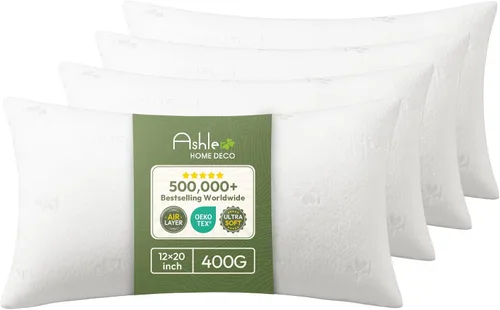 Vista 15 de Ashler - Juego de 2 almohadas lumbares (12 x 20 pulgadas)