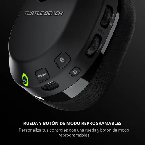 Vista 8 de Turtle Beach Stealth 600 Wireless Multiplatform Amplified Gaming Headset for PS5, PS4, PC, & Mobile – Bluetooth, 80-Hr Battery, Noise-Cancelling