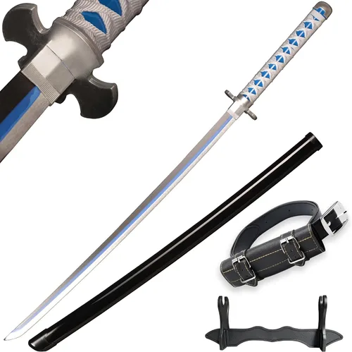 Vista 83 de SV Anime Demon Slayer Sword Katana 41 Inch Decorative Collectible Gift Cosplay Sword，Various Styles Available