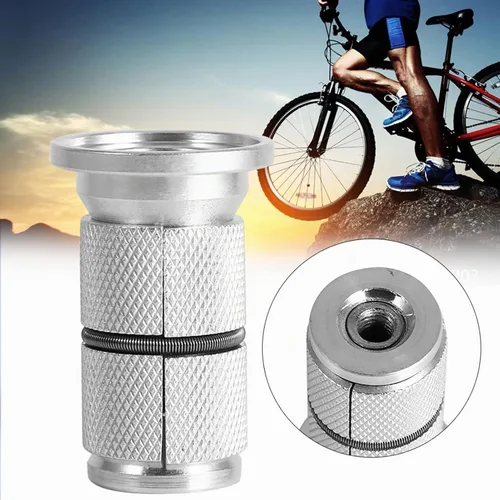 Vista 2 de Tornillo para auriculares de bicicleta, enchufe de compresión para horquilla de carbono, perno de expansión de 1.126 in de alta resistencia