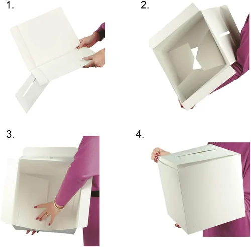 Vista 5 de Beistle 50360 - Caja de tarjetas, 12 x 12 pulgadas