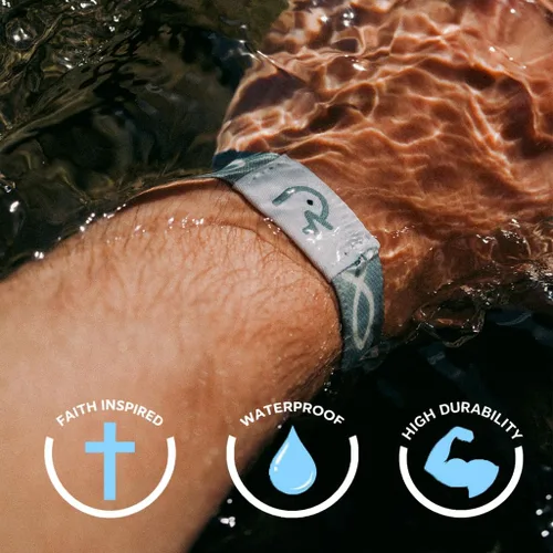 Vista 5 de Yappy Las Pulseras Originales de Versículos Bíblicos, Pulsera de Versículos Bíblicos Diarios para Inspiración Diaria Personalizada Toda la gloria a