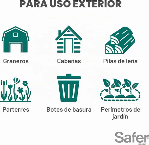 Vista 7 de Safer Marca Snake Shield, repelente de serpientes granular de 4 libras