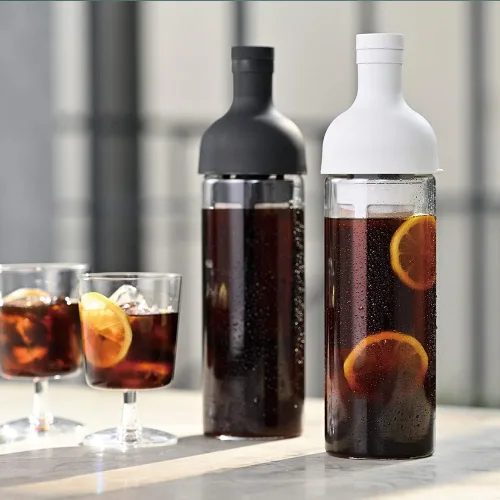 Vista 6 de Hario Botella de vino de café frío de 22.0 fl oz, negro