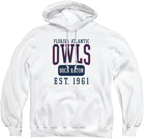 Vista 301 de LOGOVISION Colección de sudaderas con capucha unisex con diseño oficial de Collegiate Est. Date para hombres y mujeres