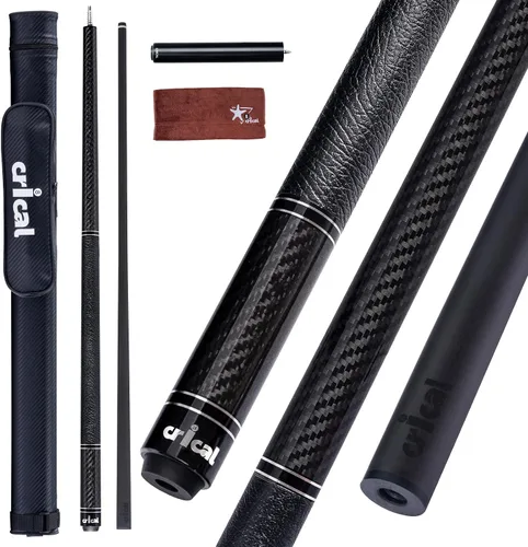 Vista 16 de CRICAL Carbon Fiber Pool Cue Stick, Professional Low Deflection Cue
