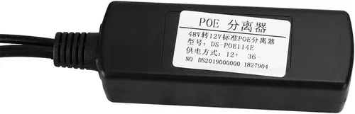 Vista 5 de Sonew Gigabit Poe Splitter 48V a 12V Fuente de alimentación del inyector