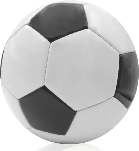 Vista 3 de VerdeFlow Balón de fútbol tamaño 5 partido de PVC cosido a máquina, fútbol para adultos y principiantes, tacto consistente para disparos de regates