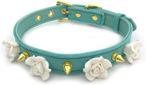 Vista 18 de Succuba Collar de Gargantilla de Flor Hecho a Mano para Mujeres y Hombres