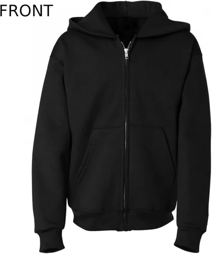 Vista 3 de Chat Noir Sudadera con capucha con cremallera completa y diseño de esqueleto alado Baphomet Pentagrama gótico escondido