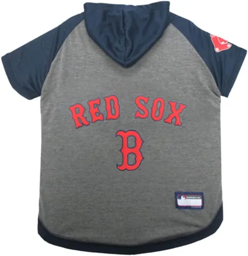 Vista 7 de Sudadera con capucha MLB para perros y gatos - Camiseta con capucha para perros Philadelphia Phillies, extra pequeña. - Sudadera con capucha