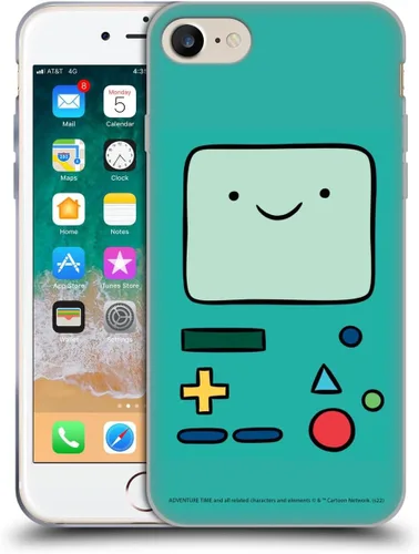 Vista 29 de Head Case Designs Funda de gel suave con licencia oficial de Adventure Time BMO Graphics compatible con Apple iPhone 7 Plus/iPhone 8 Plus