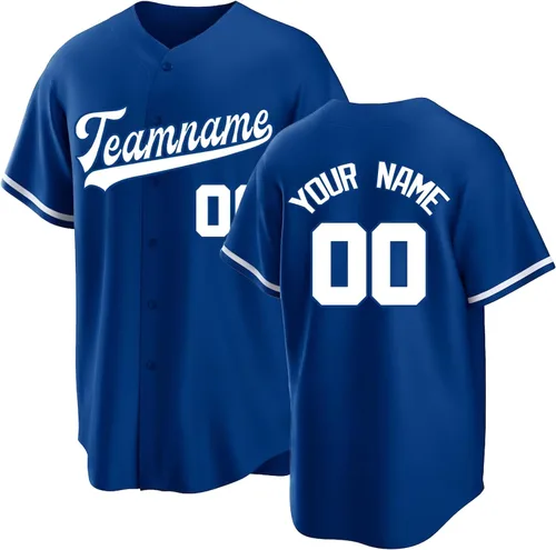 Vista 32 de Camiseta de béisbol personalizada cosida con el nombre del equipo, número de equipo, camisas con logotipo, uniforme deportivo impreso para hombres