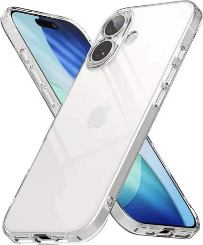 Vista 9 de Ringke Air - Funda compatible con iPhone 15 Plus, delgada, flexible, ligera, delgada, para mujeres y hombres, transparente