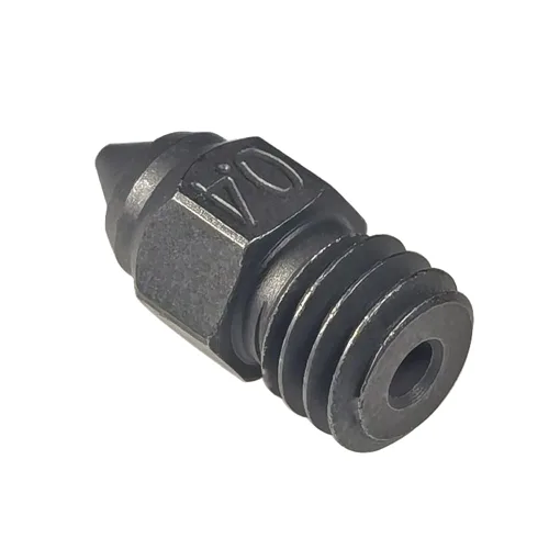 Vista 2 de Boquilla CR6 SE MK de acero endurecido a alta temperatura de 0.016 in compatible con Creality Ender 3 S1 Sprite Extruder Pro /Ender3 V2 / Pro/Neo