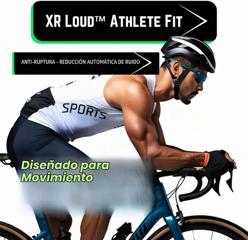 Vista 4 de XR Loud™ - Lentes inteligentes Bluetooth para ciclismo, multideporte, ChatGPT-Claude-Gem, iThinkLoud, privacidad IPX4 UV400 polarizada, anti-luz