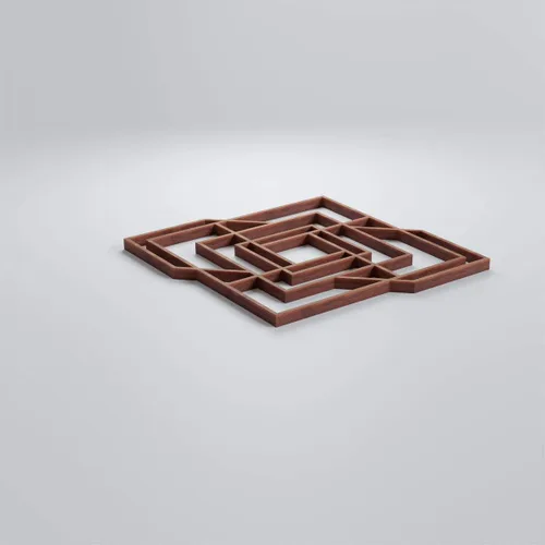 Vista 3 de Ekena Millwork WALW08X08X0375NWDWA Norwood - Paneles de pared decorativos de 3/8 pulgadas en T, 7 3/8 pulgadas de ancho x 7 3/8 pulgadas de alto
