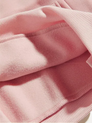 Vista 6 de Floerns Sudadera con capucha de manga larga con cordón y estampado gráfico de letras para mujer