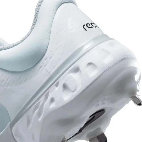 Vista 7 de Nike Alpha Huarache Elite 4 Low - Botines de béisbol para hombre, color blanco y negro, EE. UU