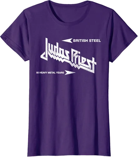 Vista 8 de Judas Priest Camiseta British Steel Negro